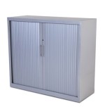 2941-ARMARIO METALICO PERSIANA 105X120X45 INCLUYE 2 BALDAS. COLOR GRIS. MEDIDA 120X105X45CM (LAXALXPR) ROCADA 1501AC00