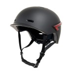 29420-YOUIN CASCO CON LED TRASTERO Y MANDO BLUETOOTH - L NEGRO