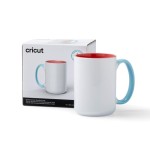 29468-Cricut 2009398 tazon Coral, Blanco Universal 1 pieza(s)