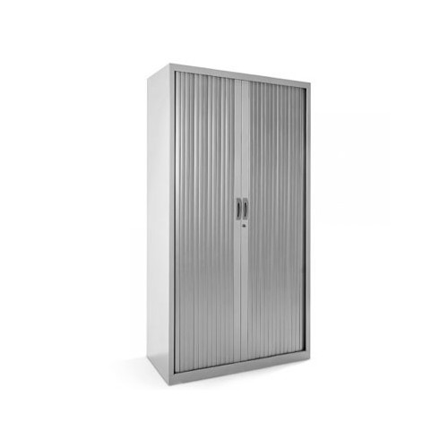 2947-ARMARIO METALICO PERSIANA 198X102X45 GRIS INCLUYE 4 BALDAS ROCADA 1507AC00