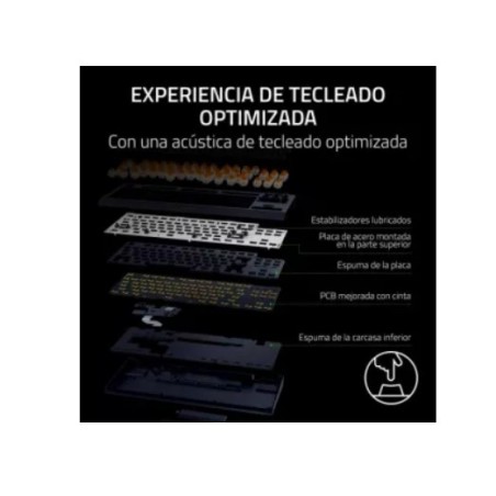 29498-TECLADO RAZER BLACKWIDOW V4 TENKEYLESS HYPERSPEED (ESPANOL) (RZ03-05480600-R311)