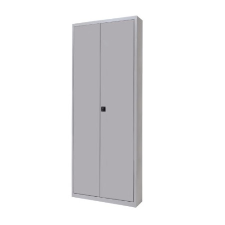 2950-ARMARIO METALICO PUERTAS BATIENTES 198X102X45 INCLUYE 4 BALDAS. COLOR GRIS. MEDIDA 102X198X45CM (LAXALXPR) ROCADA 1