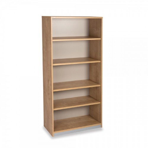 2952-ARMARIO ESTANTERIA ALTO SIN PUERTAS 195X90X45 ESTRUCTURA ROBLE/TAPA ROBLE ROCADA 1101AR08V24