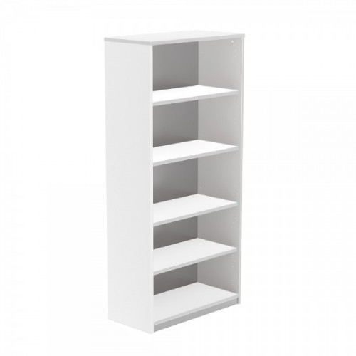 2954-ARMARIO ESTANTERIA ALTO SIN PUERTAS 195X90X45 ESTRUCTURA BLANCA/TAPA BLANCO ROCADA 1101AW04V24