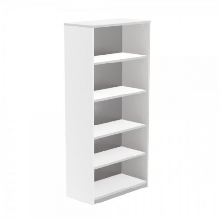 2954-ARMARIO ESTANTERIA ALTO SIN PUERTAS 195X90X45 ESTRUCTURA BLANCA/TAPA BLANCO ROCADA 1101AW04V24