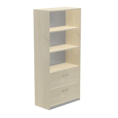 2955-ARMARIO ALTO CARPETERO 195X90X45 ESTRUCTURA HAYA/FRONTALES HAYA ROCADA 1102AA01V24