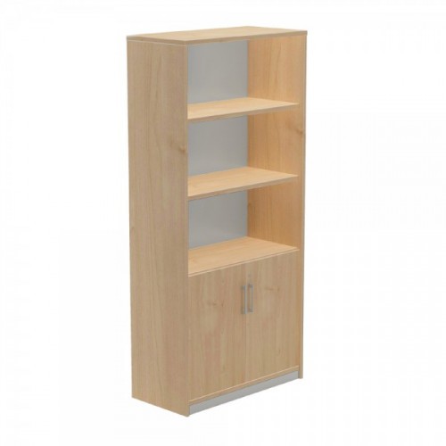 2960-ARMARIO ALTO CON PUERTAS BAJAS 195X90X45 ESTRUCTURA ROBLE/PUERTAS ROBLE ROCADA 1103AR08V24