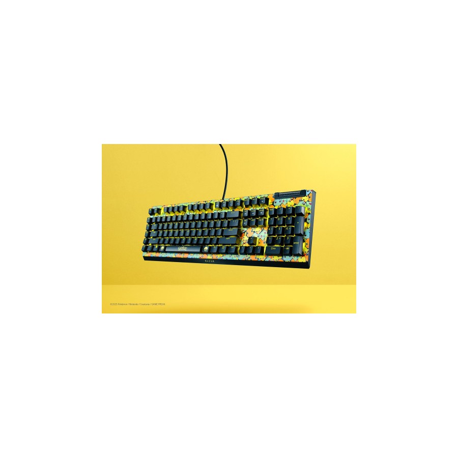 29647-TECLADO RAZER BLACKWIDOW V4 X GREEN SWITCH POKEMON KANTO STARTERS (US LAYOUT) (RZ03-04704200-R3M1)