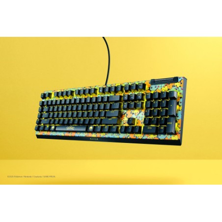 29647-TECLADO RAZER BLACKWIDOW V4 X GREEN SWITCH POKEMON KANTO STARTERS (US LAYOUT) (RZ03-04704200-R3M1)