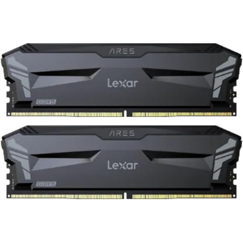 29651-LEXAR MEMORIA ARES DDR5 6000 CL32 1.35V MEMORY WITH HEATSINK, NON-RGB LIGHTING, DUAL PACK, BLACK COLOR
