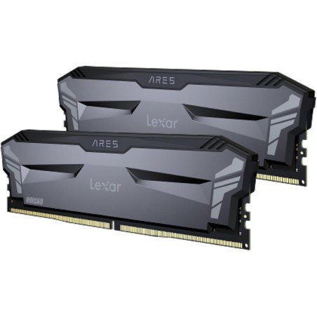 29652-LEXAR MEMORIA ARES DDR5 6000 CL32 1.35V MEMORY WITH HEATSINK, NON-RGB LIGHTING, DUAL PACK, BLACK COLOR