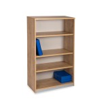 2969-ARMARIO ESTANTERIA MEDIO SIN PUERTAS 156X90X45 ESTRUCTURA ROBLE/TAPA ROBLE ROCADA 1055AR08V24