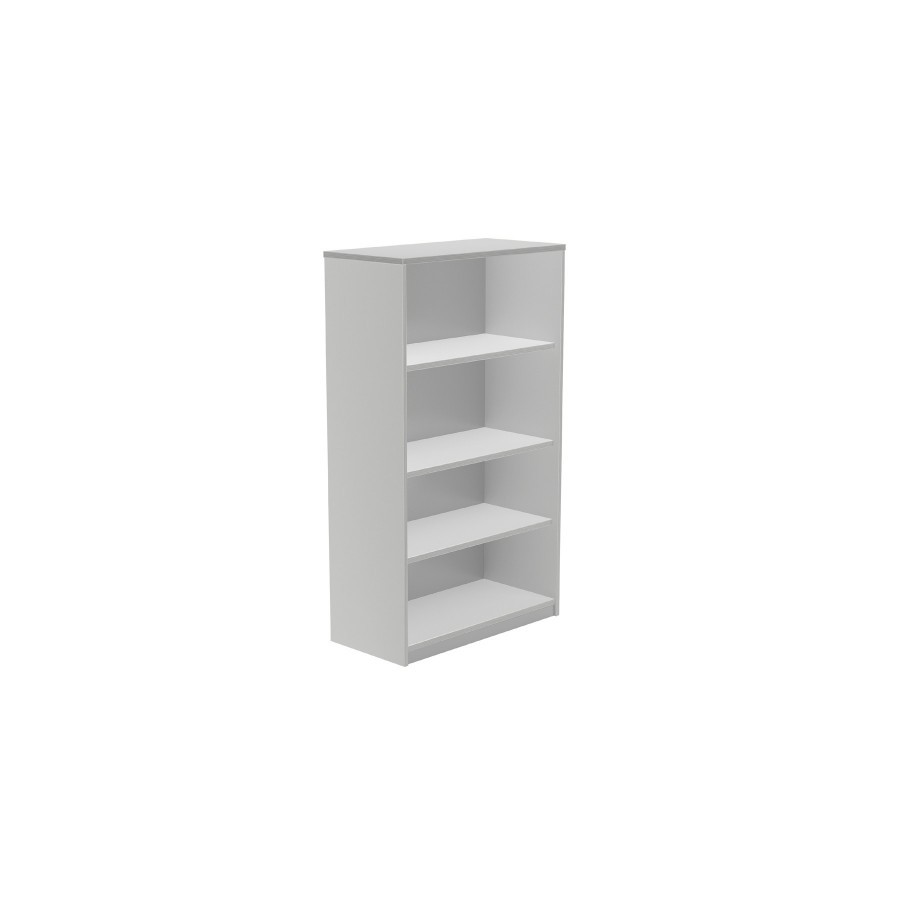 2970-ARMARIO ESTANTERIA MEDIO SIN PUERTAS 156X90X45 ESTRUCTURA ALUMINIO/TAPA GRIS ROCADA 1055AN02V24