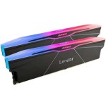 29707-LEXAR MEMORIA ARES 2.0 16 GB DDR5 6000 CL28 1.35V MEMORY WITH HEATSINK AND RGB LIGHTING,DUAL PACK, BLACK COLOR
