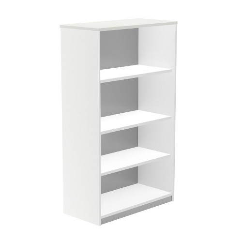2971-ARMARIO ESTANTERIA MEDIO SIN PUERTAS 156X90X45 ESTRUCTURA BLANCA/TAPA BLANCO ROCADA 1055AW04V24