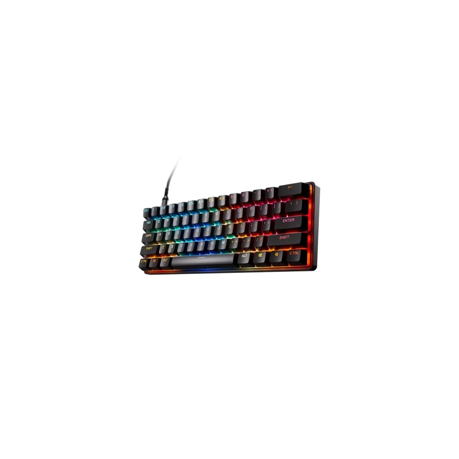 29772-Steelseries Apex Pro Mini Gen 3 teclado Juego USB QWERTY Ingles Negro