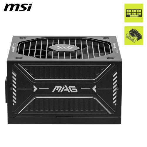29785-FUENTE ALIMENTACION MSI MAG A750GLS PCIE5,PSU,750W,80 PLUS GOLD,MODULAR,120MM,ACTIVE PFC,PCI-E 5.0 (16 PIN)X1,PCI-
