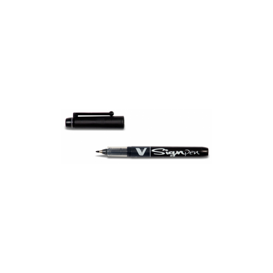 298-ROTULADOR VSIGNPEN PUNTA FIBRA NEGRO PILOT SW-VSP-B