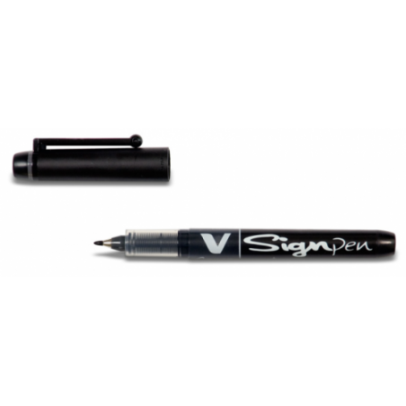 298-ROTULADOR VSIGNPEN PUNTA FIBRA NEGRO PILOT SW-VSP-B