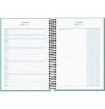 29807-AGENDA ESCOLAR 2025-2026 TAMANO A5 TAPA CARTON FORRADO SEMANA VISTA MODELO SYSTEM BASIC VERDE DOHE 52058