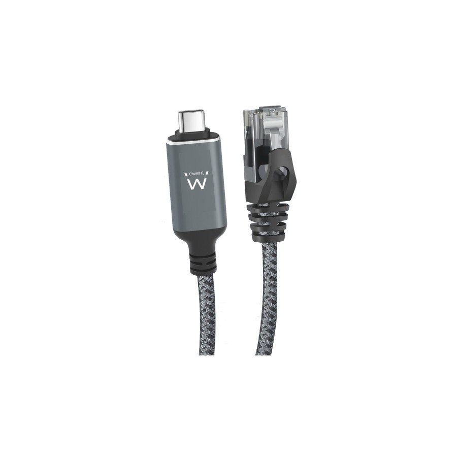 29836-Ewent EC2003 cable de red Negro, Gris 3 m Cat6