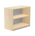 2984-ARMARIO ESTANTERIA BAJO SIN PUERTAS 78X90X45 ESTRUCTURA HAYA/TAPA HAYA ROCADA 1004AA01V24