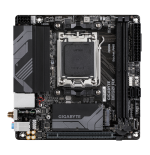 29845-GIGABYTE B650I AX Placa base - AMD Ryzen serie 9000, VRM de 5+2+1 fases, hasta 6400 MHz DDR5 (OC), 1xPCIe 4.0 M.2,