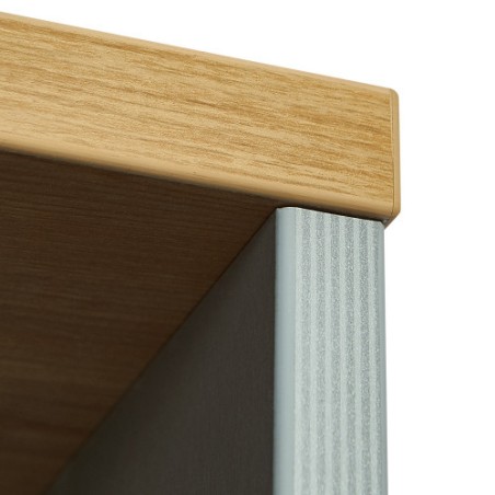 2985-ARMARIO ESTANTERIA BAJO SIN PUERTAS 78X90X45 ESTRUCTURA HAYA/TAPA HAYA ROCADA 1004AA01V24