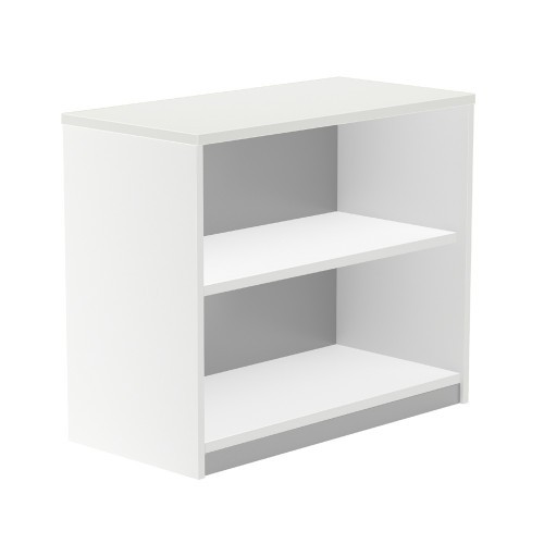 2988-ARMARIO ESTANTERIA BAJO SIN PUERTAS 78X90X45 ESTRUCTURA BLANCA/TAPA BLANCO ROCADA 1004AW04V24