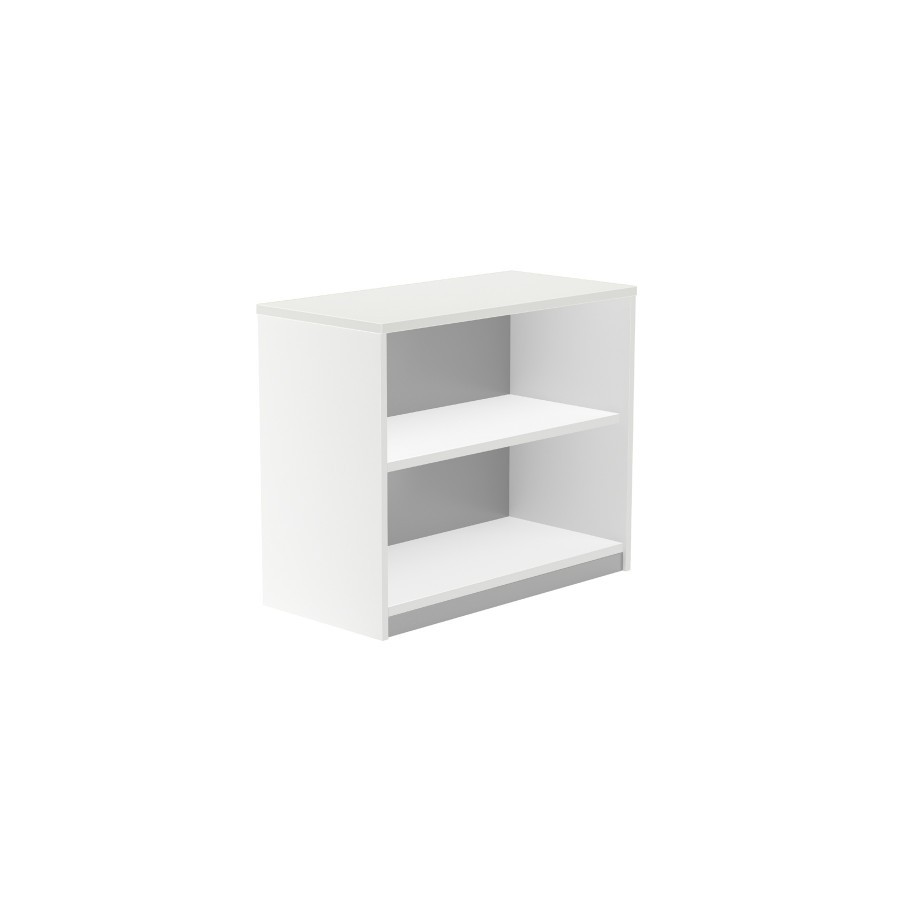 2988-ARMARIO ESTANTERIA BAJO SIN PUERTAS 78X90X45 ESTRUCTURA BLANCA/TAPA BLANCO ROCADA 1004AW04V24
