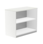 2988-ARMARIO ESTANTERIA BAJO SIN PUERTAS 78X90X45 ESTRUCTURA BLANCA/TAPA BLANCO ROCADA 1004AW04V24