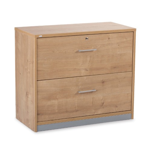 2990-ARMARIO CARPETERO BAJO 78X90X45 ESTRUCTURA ROBLE/FRONTALES ROBLE ROCADA 1006AR08V24