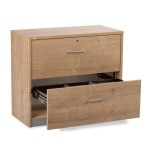 2991-ARMARIO CARPETERO BAJO 78X90X45 ESTRUCTURA ROBLE/FRONTALES ROBLE ROCADA 1006AR08V24