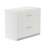 2993-ARMARIO CARPETERO BAJO 78X90X45 ESTRUCTURA BLANCA/FRONTALES BLANCO ROCADA 1006AW04V24