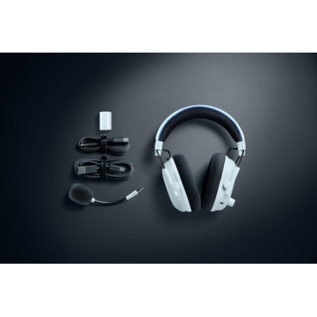 29957-Razer BlackShark V3 Pro Auriculares Inalambrico y alambrico Diadema Juego USB tipo A Bluetooth Blanco