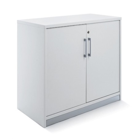 2998-ARMARIO BAJO CON PUERTAS 78X90X45 ESTRUCTURA BLANCA/PUERTAS BLANCA ROCADA 1005AW04V24