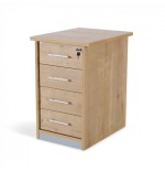 3000-CAJONERA BUCK 4 CAJONES. LATERALES ROBLE / TECHO + FRENTE ROBLE ROCADA 4005AR08V24