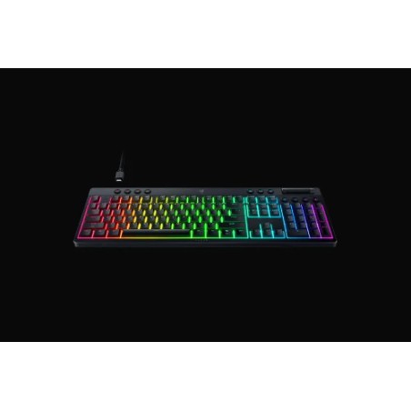 30027-Razer BlackWidow V4 Low-Profile HyperSpeed teclado Juego USB + RF Wireless + Bluetooth QWERTY Internacional de EE.