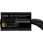 30062-FUENTE ALIMENTACION COOLER MASTER MWE GOLD 650 V3 650W ATX 3.1 NON MODULLAR (MPE-6502-ACAAG-3BEU)