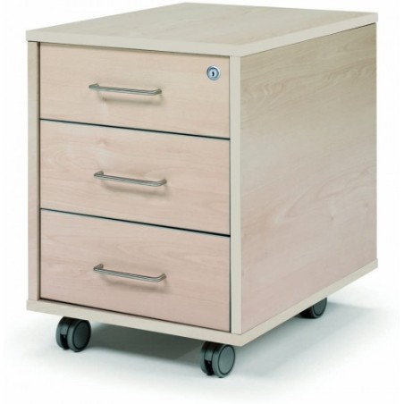 3007-CAJONERA BUCK MOVIL 3 CAJONES. COLOR: ESTRUCTURA HAYA / FRONTAL HAYA ROCADA 4003AA01