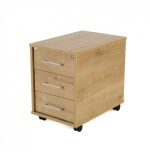 3008-CAJONERA BUCK MOVIL 3 CAJONES. COLOR: ESTRUCTURA ROBLE / FRONTAL ROBLE ROCADA 4003AR08V24