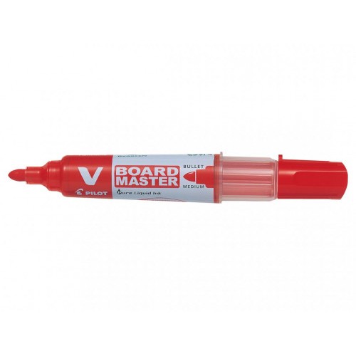 301-ROTULADOR PIZARRA VBOARD 1.8 PUNTA FIBRA ROJO PILOT WBMA-VBM-M-R-BG