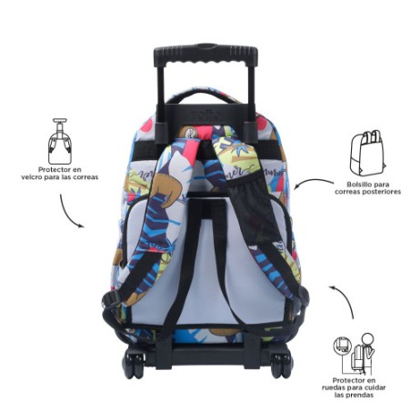 30113-MOCHILA RENGLONES LAZEL (32 X 45.5 X 18) - 26L TOTTO MA03ECO006-2416P-6YB