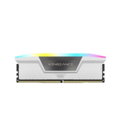 30114-MEMORIA CORSAIR DDR5 32GB 2X16GB PC6400 VENGEANCE RGB BLANCA CMH32GX5M2B6400Z36W