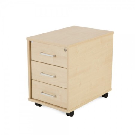 3012-CAJONERABUCK MOVIL 1 CAJON + CARPETERO. COLOR: ESTRUCTURA ROBLE / FRONTAL ROBLE ROCADA 4004AR08V24