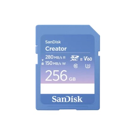 30120-SanDisk Creator 256 GB SDXC UHS-II Clase 10