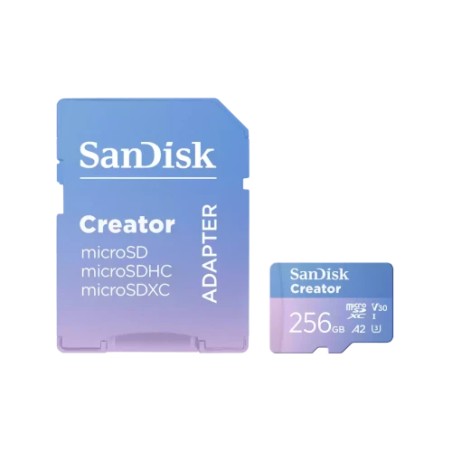 30123-SanDisk Creator 256 GB MicroSDXC UHS-I Clase 10