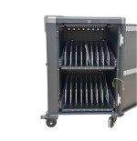 30152-Ewent EW1703 carrito y armario de dispositivo portatil Carro de gestion y carga para dispositivos portatiles Negro