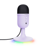 30168-Trust GXT 234P Yunix Purpura Microfono de superficie para mesa