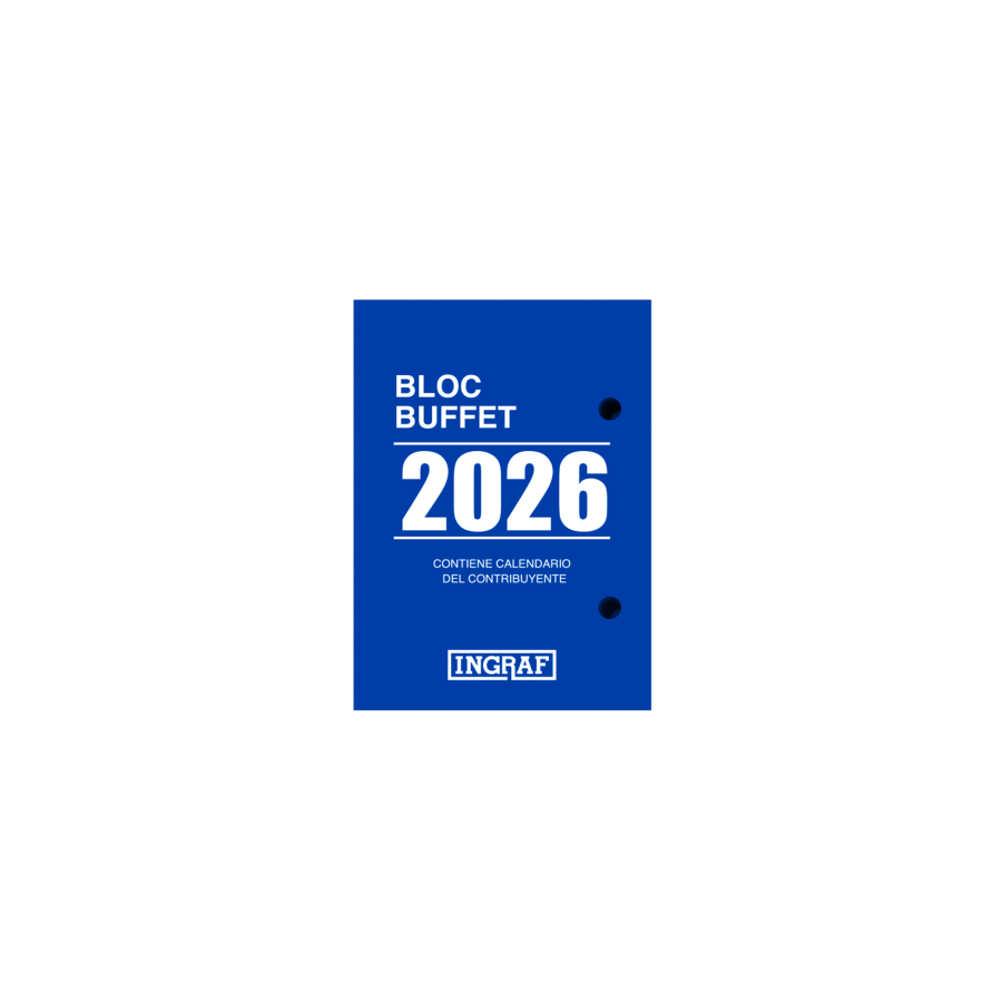30177-BLOC BUFFET 2026 INGRAF CASTELLANO INGRAF 356408